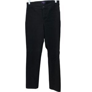 2/$30 NYDJ Women’s Jeans Sz 4 Black Jeggings Slim Fit Denim